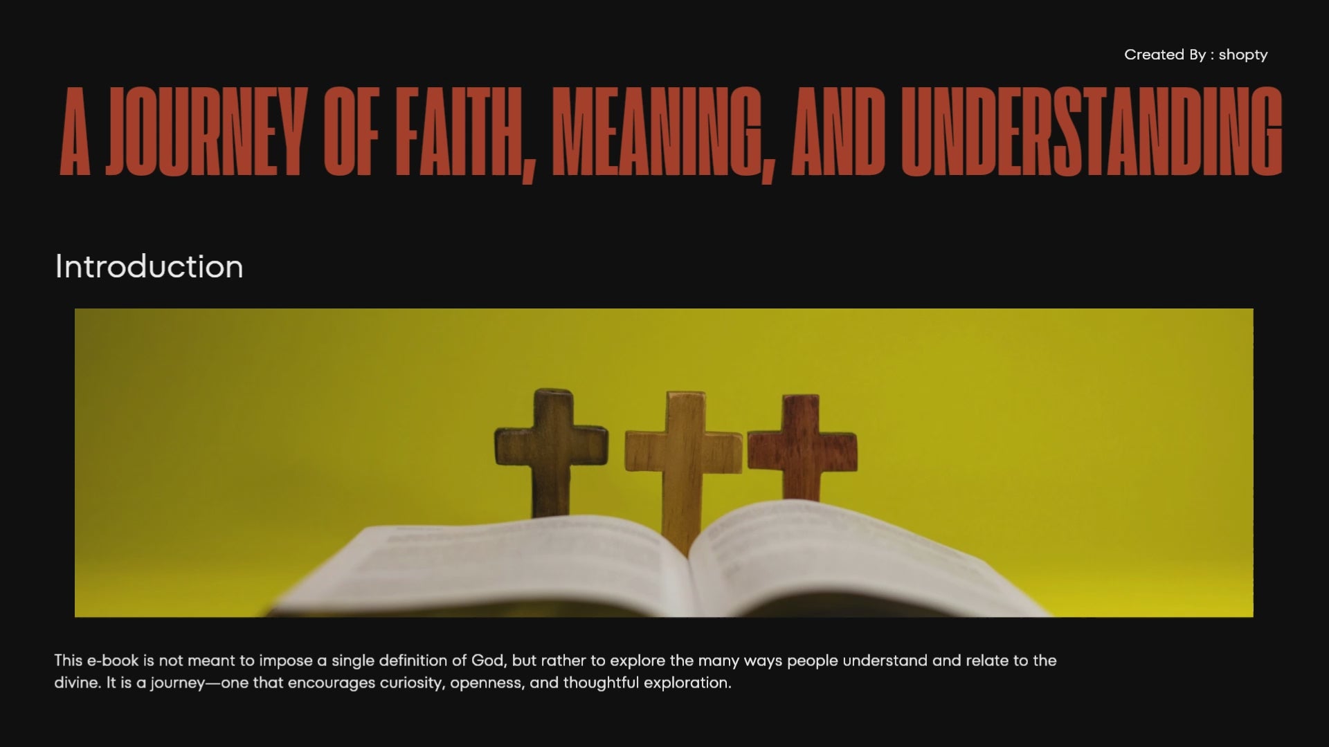 E-book Learn About God